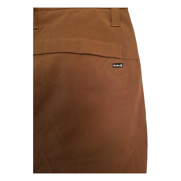 Hurley Men's Chino Shorts Brown 4 Pockets Size 28 Inseam 7.5 in - Picture 7 of 8